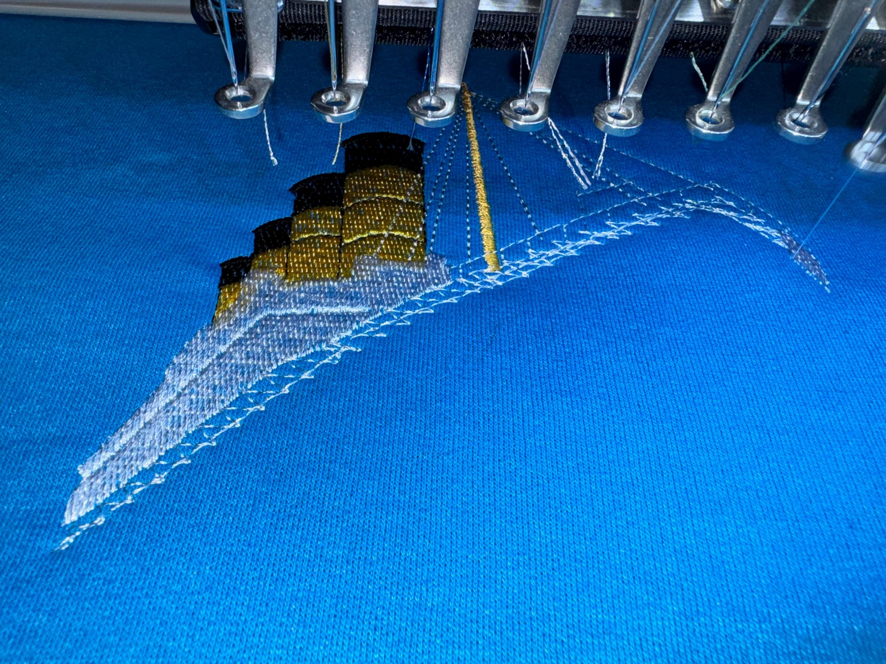 Titanic Embroidered sweater childrens