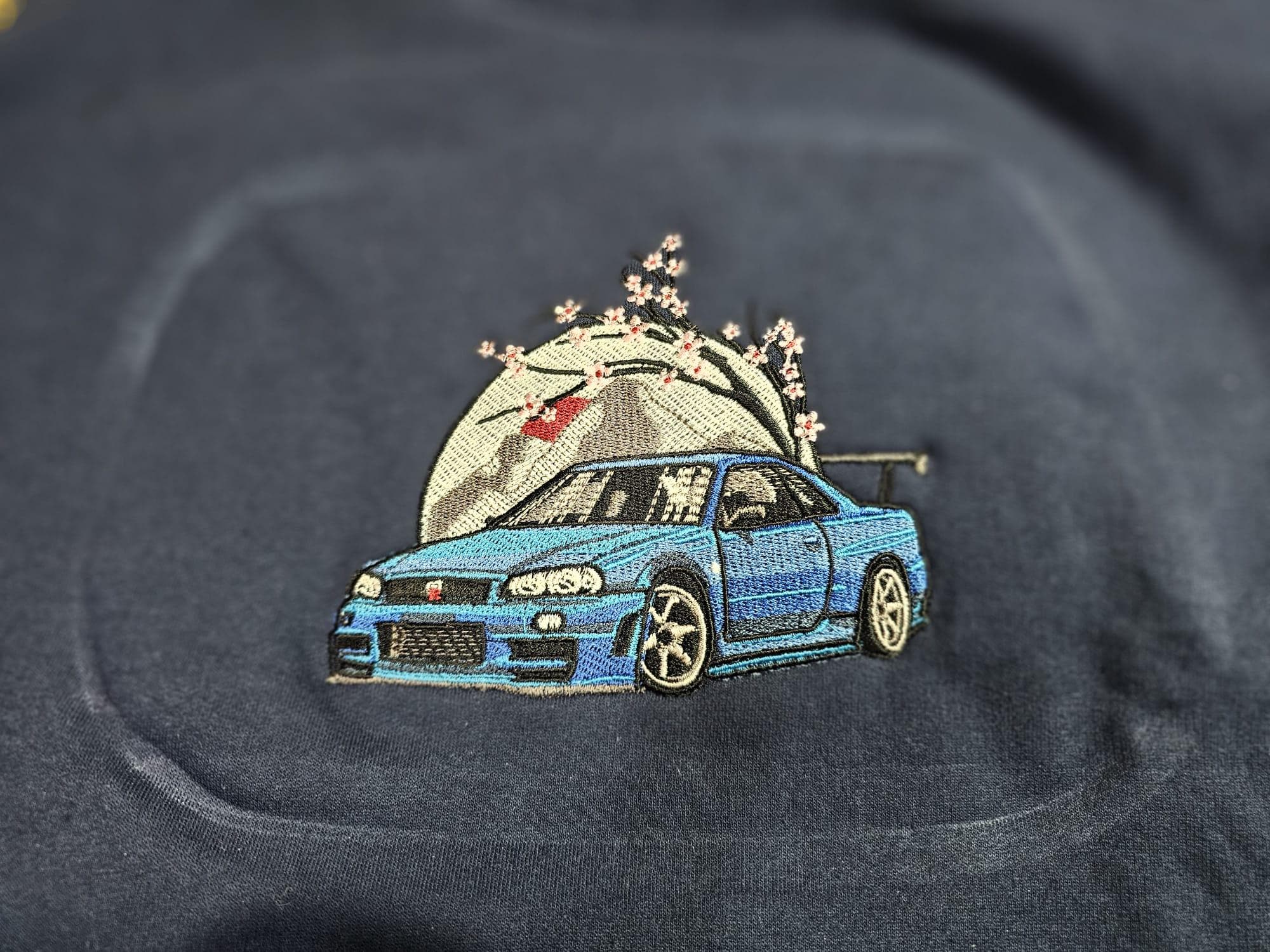 Skyline Embroided car hoody