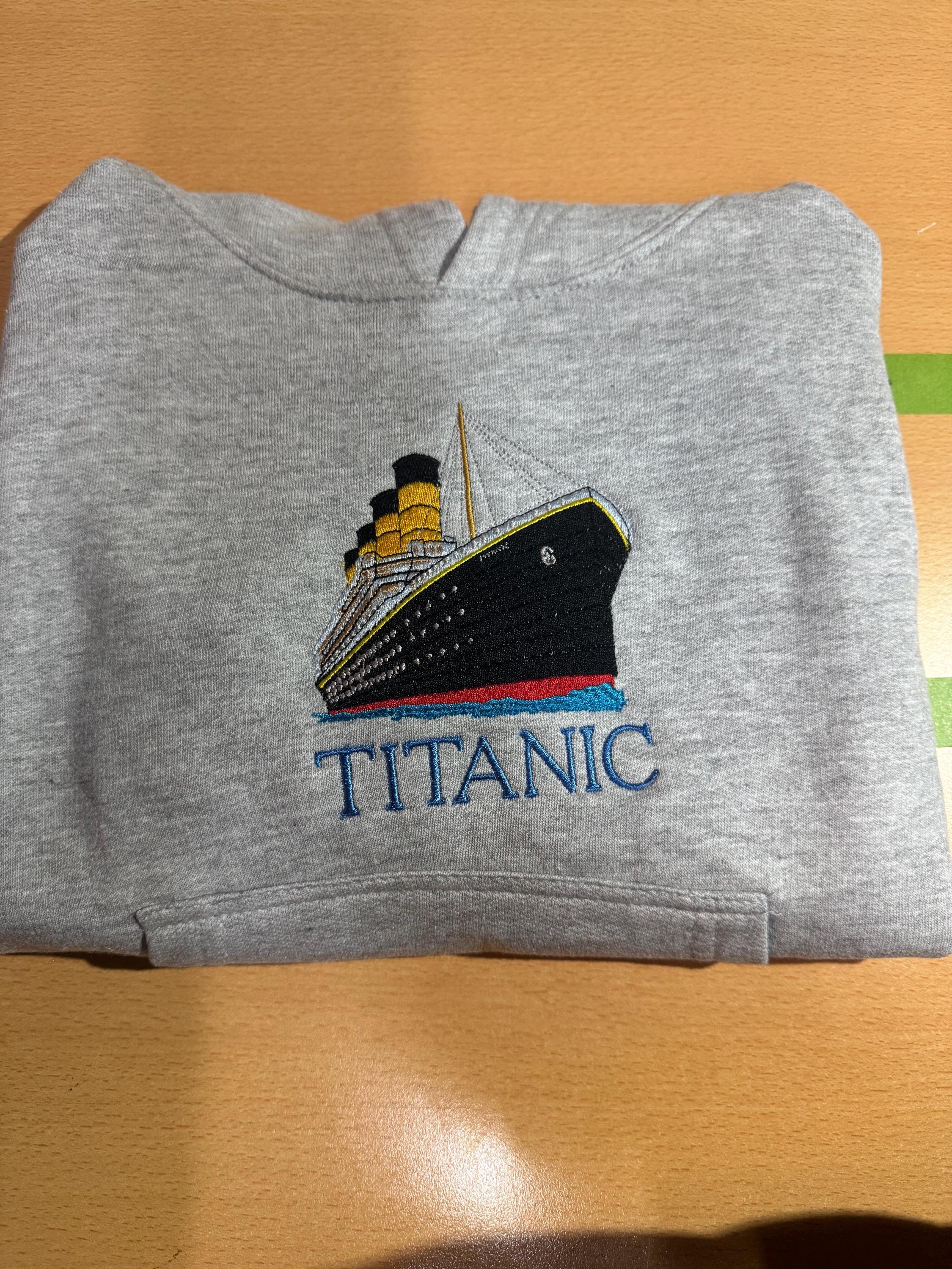 Childrens Embroidered Titanic Hoodie