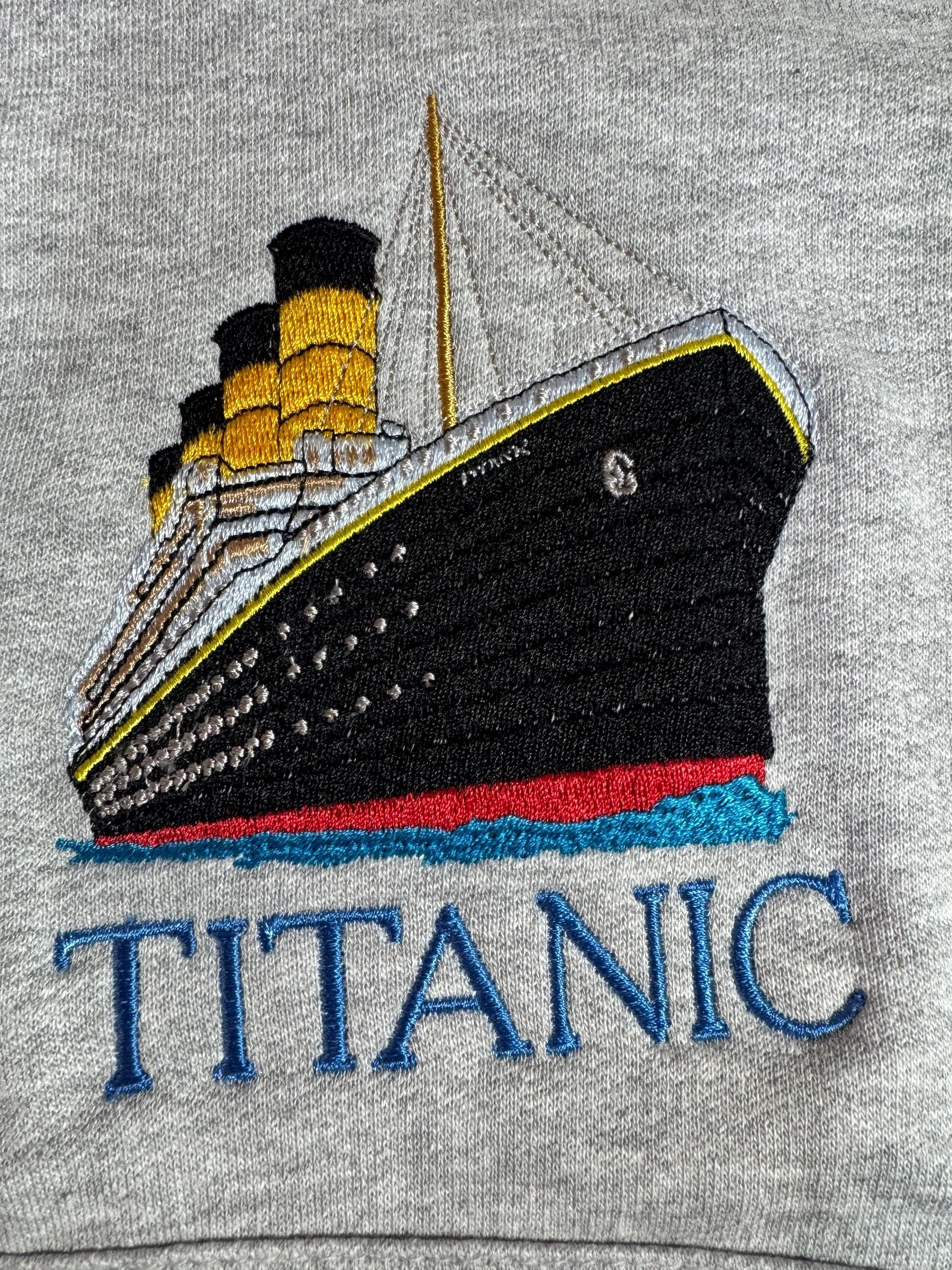 Titanic Embroidered sweater childrens