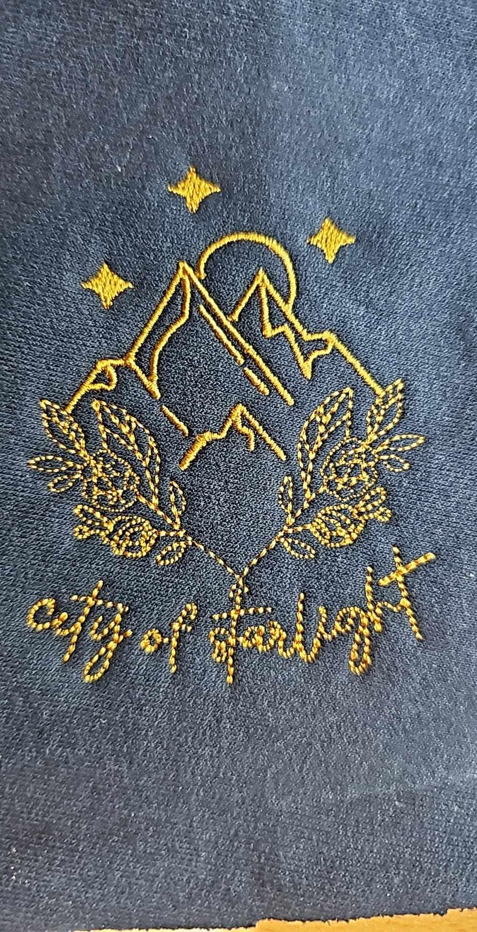 Acotar City of Starlight Embroidered Zip Up