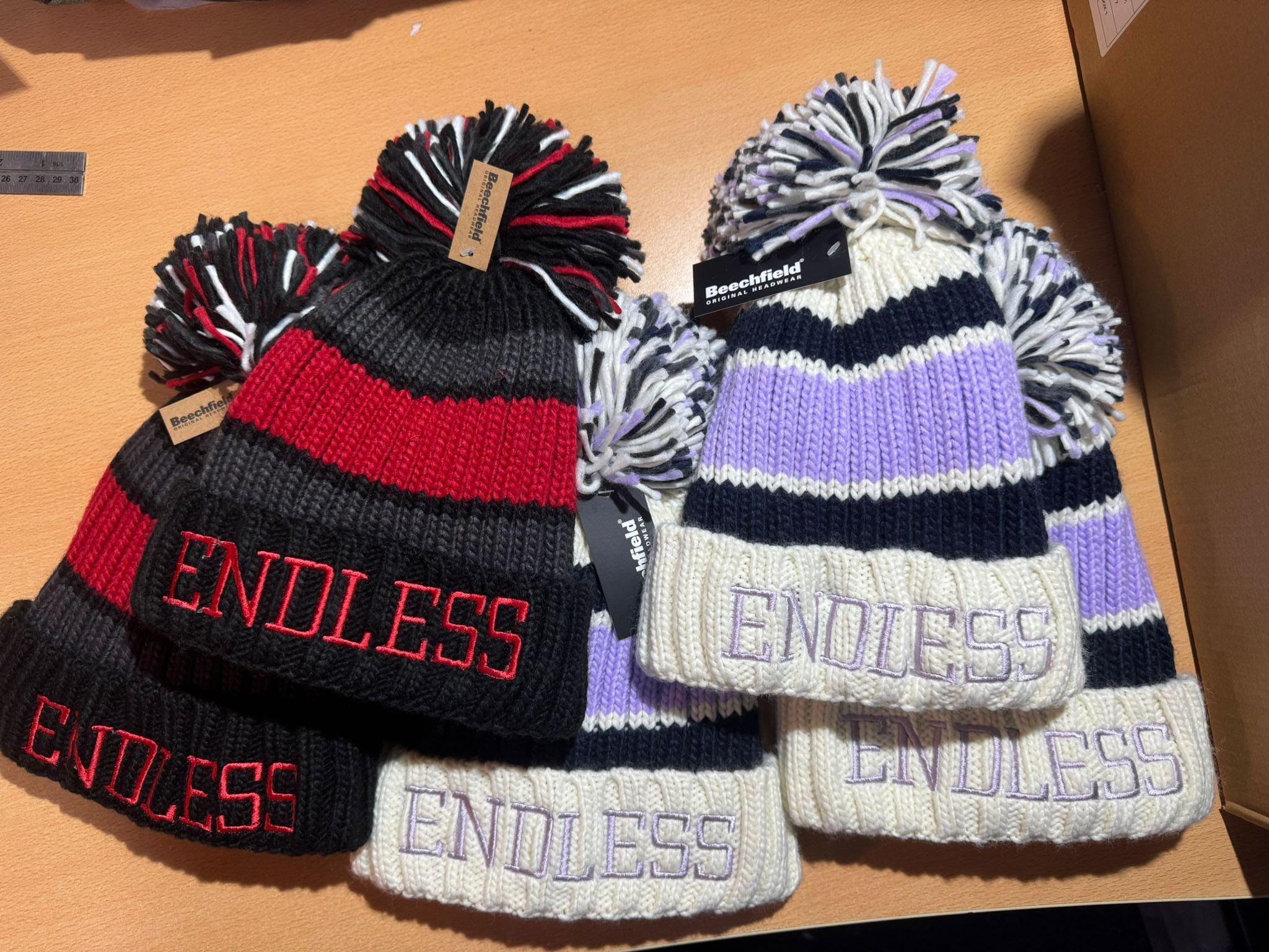 Personalised Embroidered Winter Beanie with thermal Lining