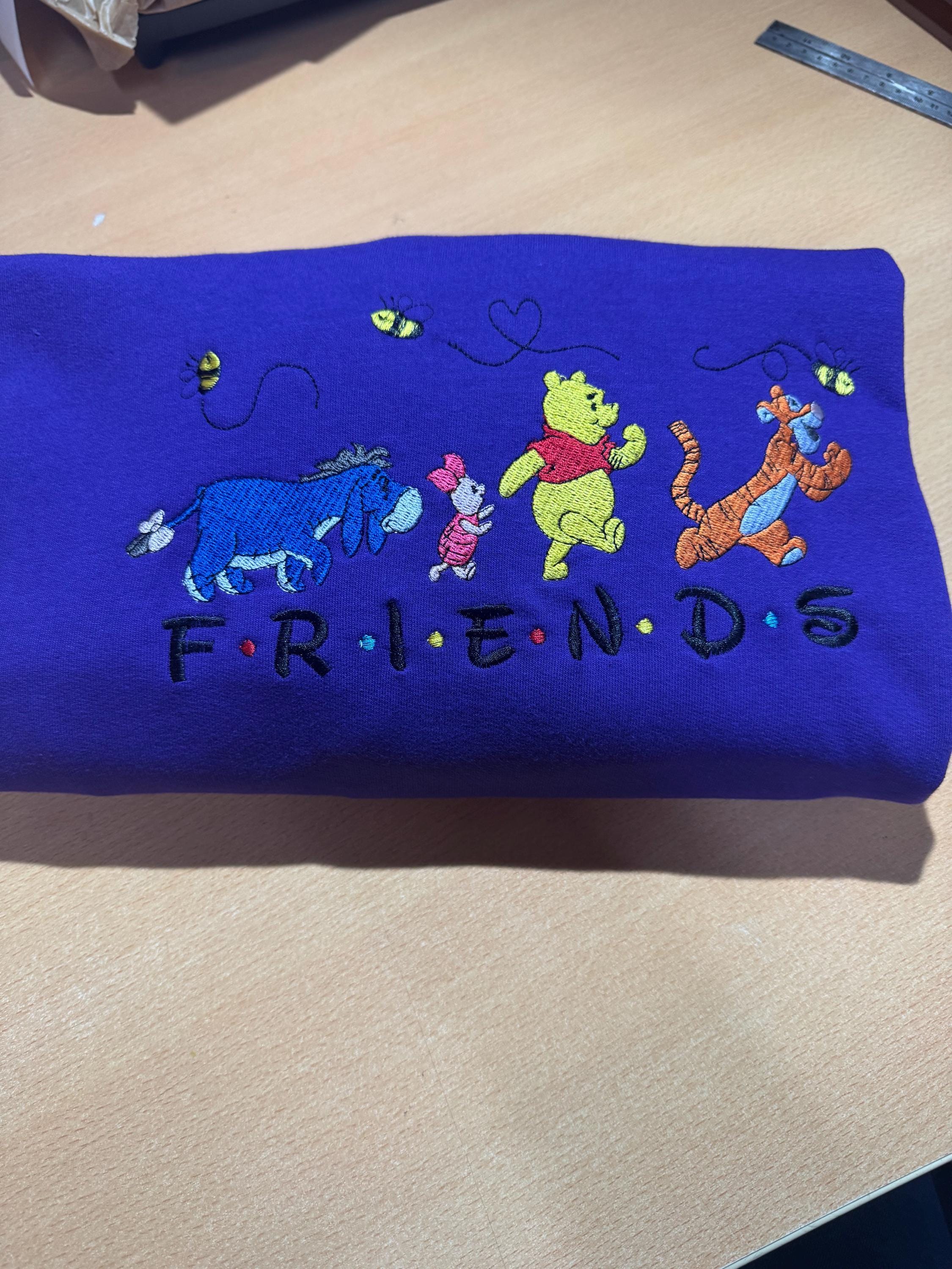 Winnie and friends embroidered Sweatshirt