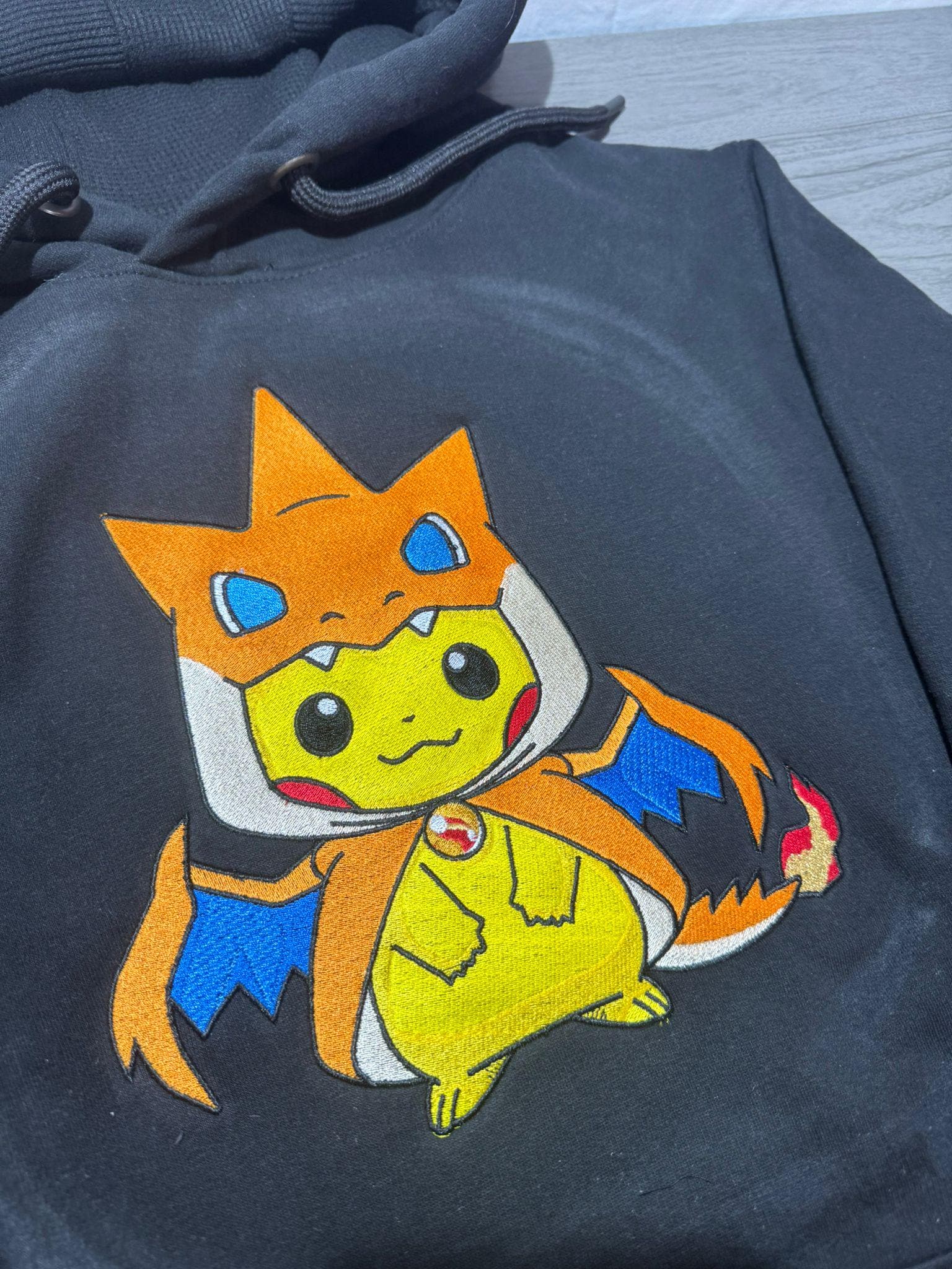 Poncho Mouse Custom Embroidered Hoody - Adults and Children