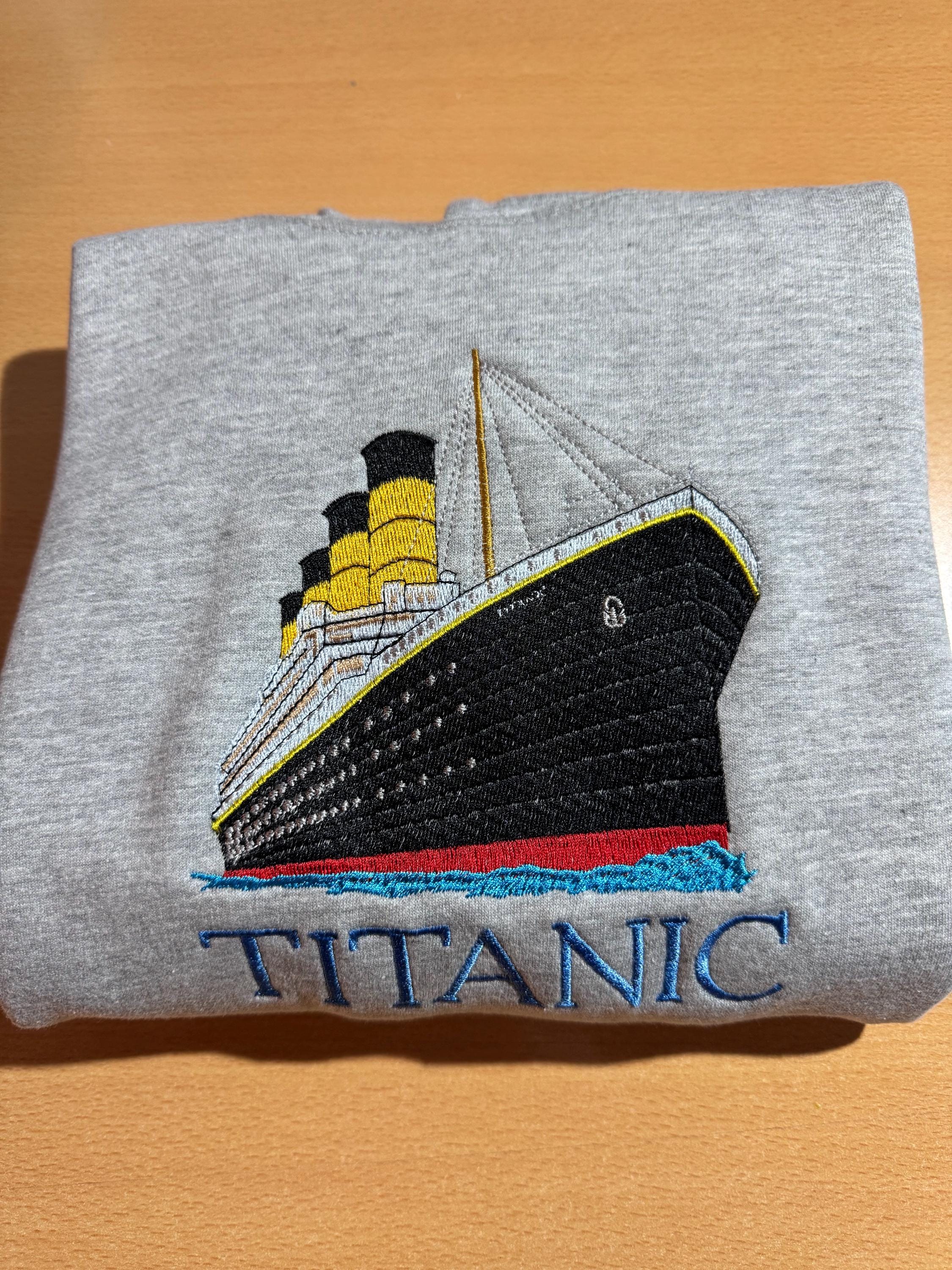 Childrens Embroidered Titanic Hoodie