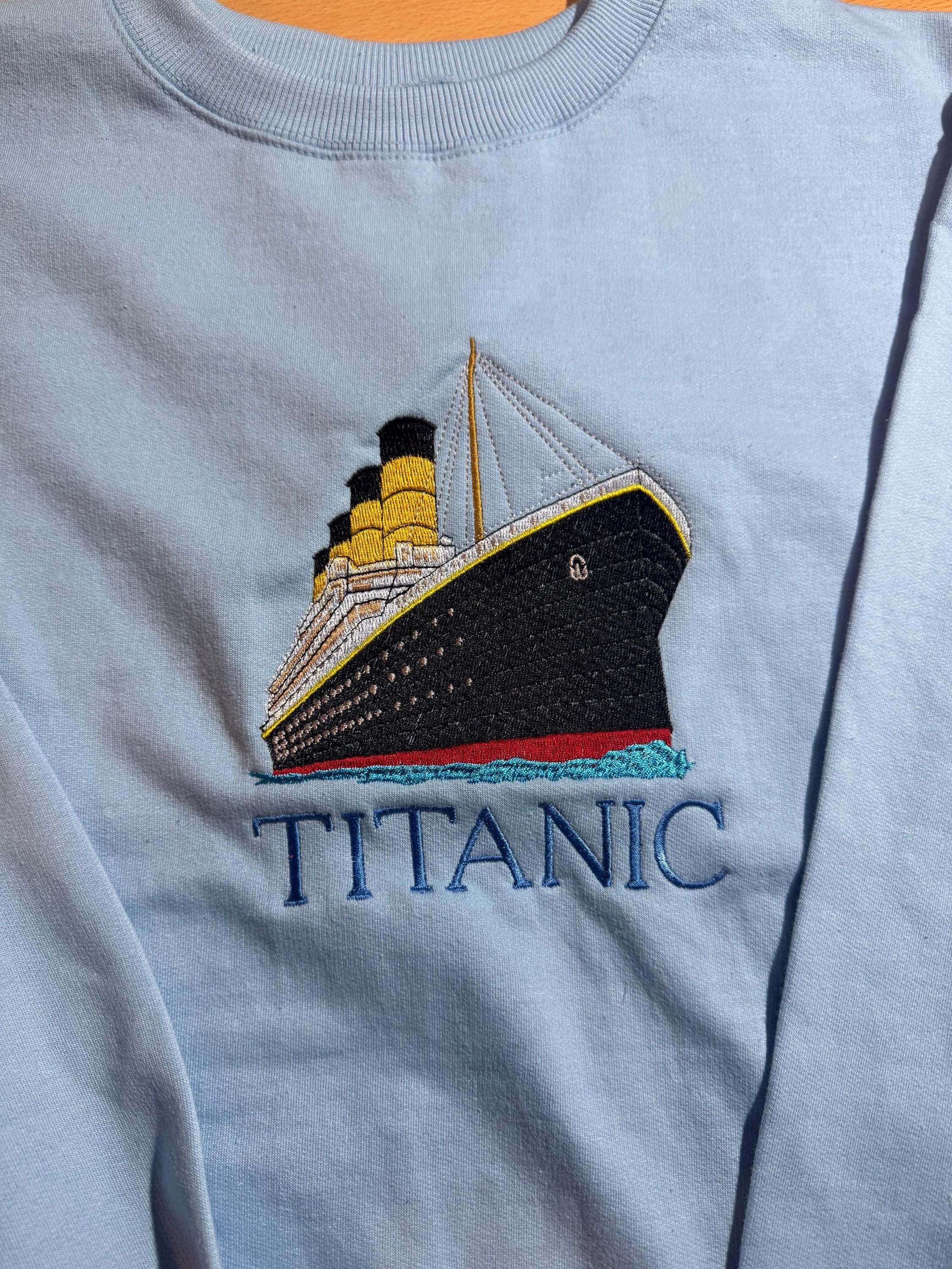 Childrens Embroidered Titanic Hoodie