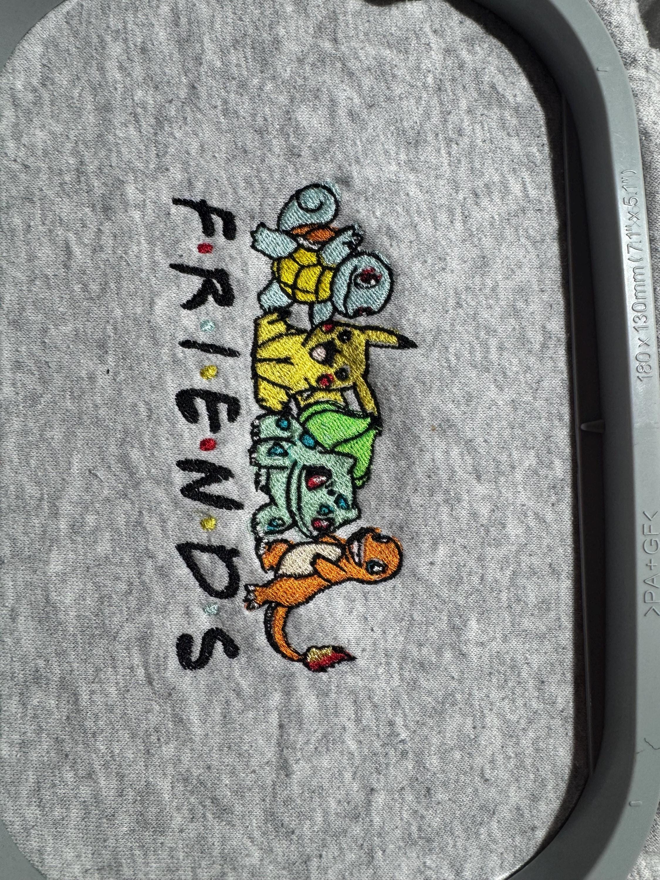Embroidered Friends Hoody - Custom Character Design