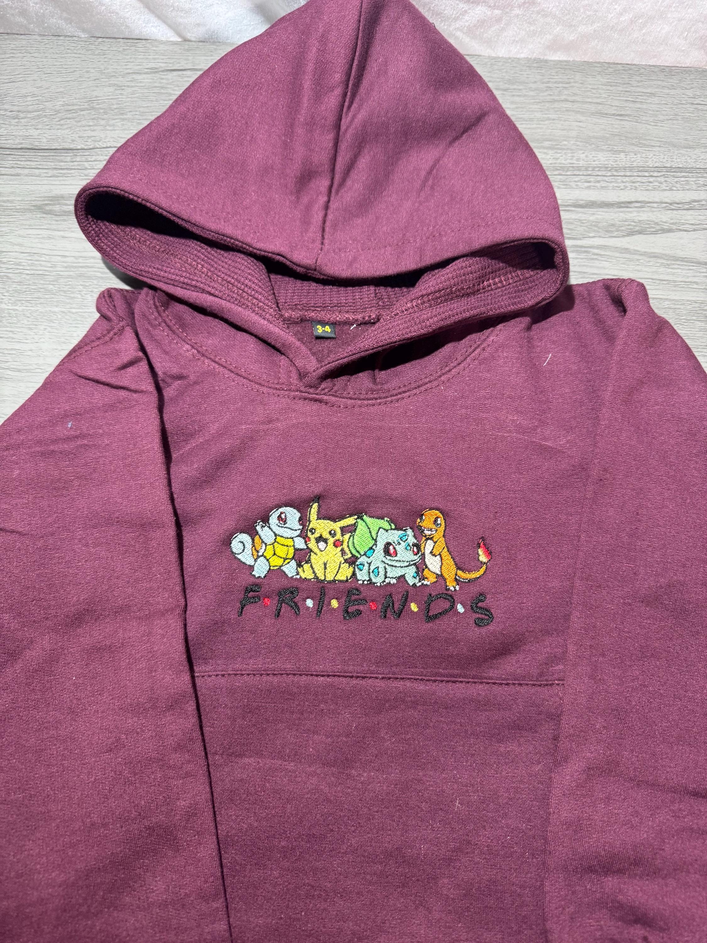 Embroidered Friends Hoody - Custom Character Design