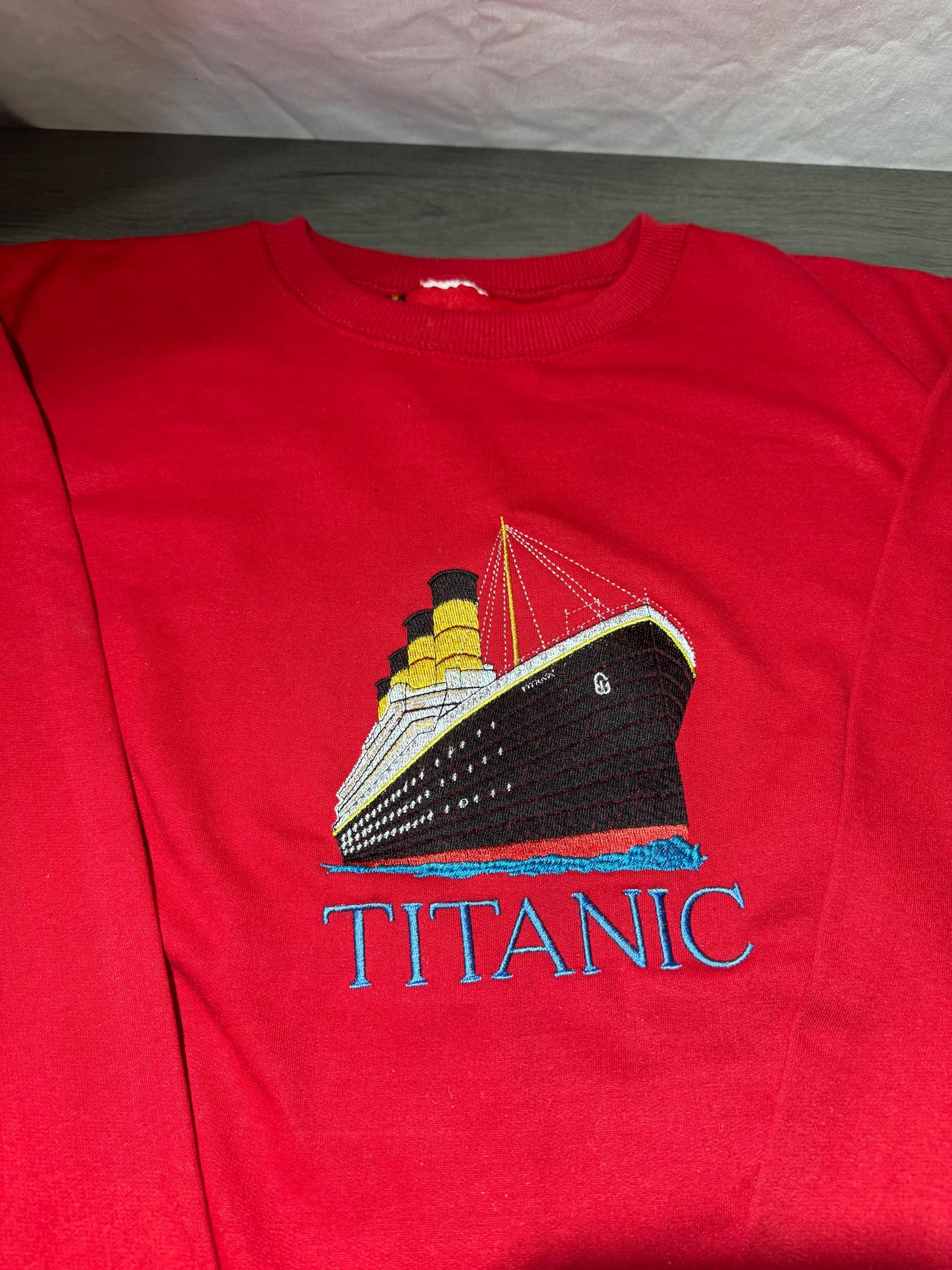 Childrens Embroidered Titanic Hoodie