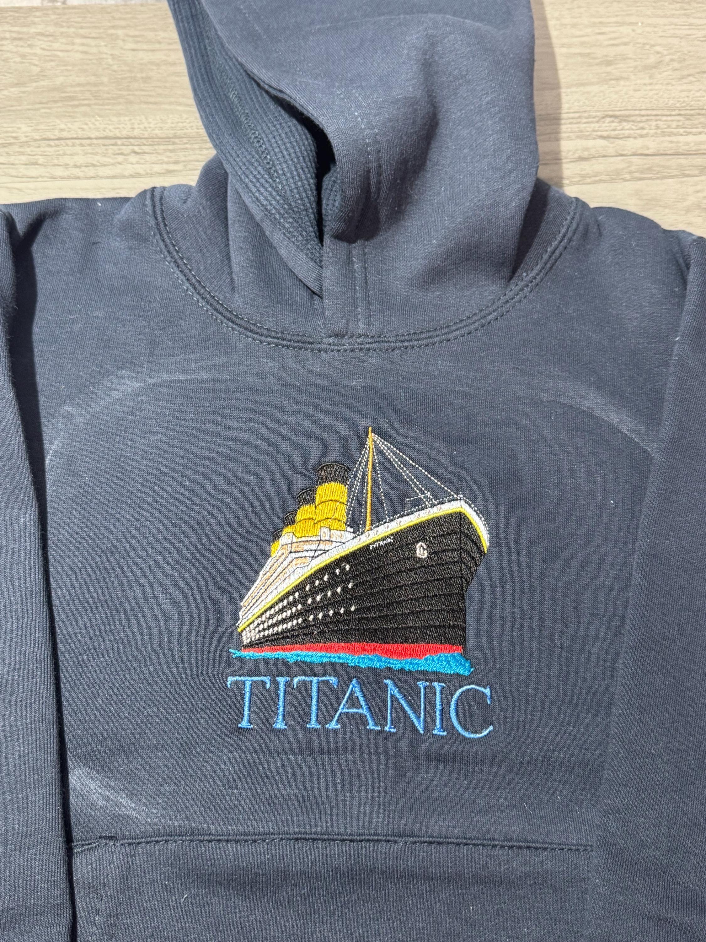 Childrens Embroidered Titanic Hoodie