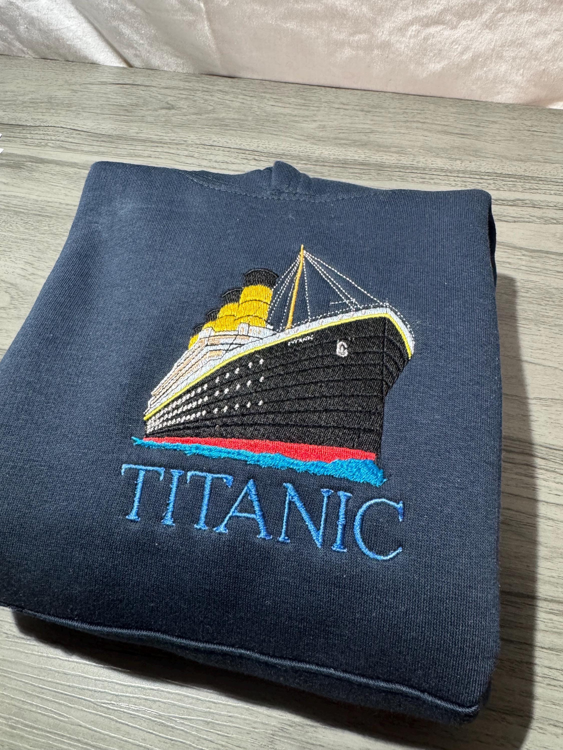Childrens Embroidered Titanic Hoodie