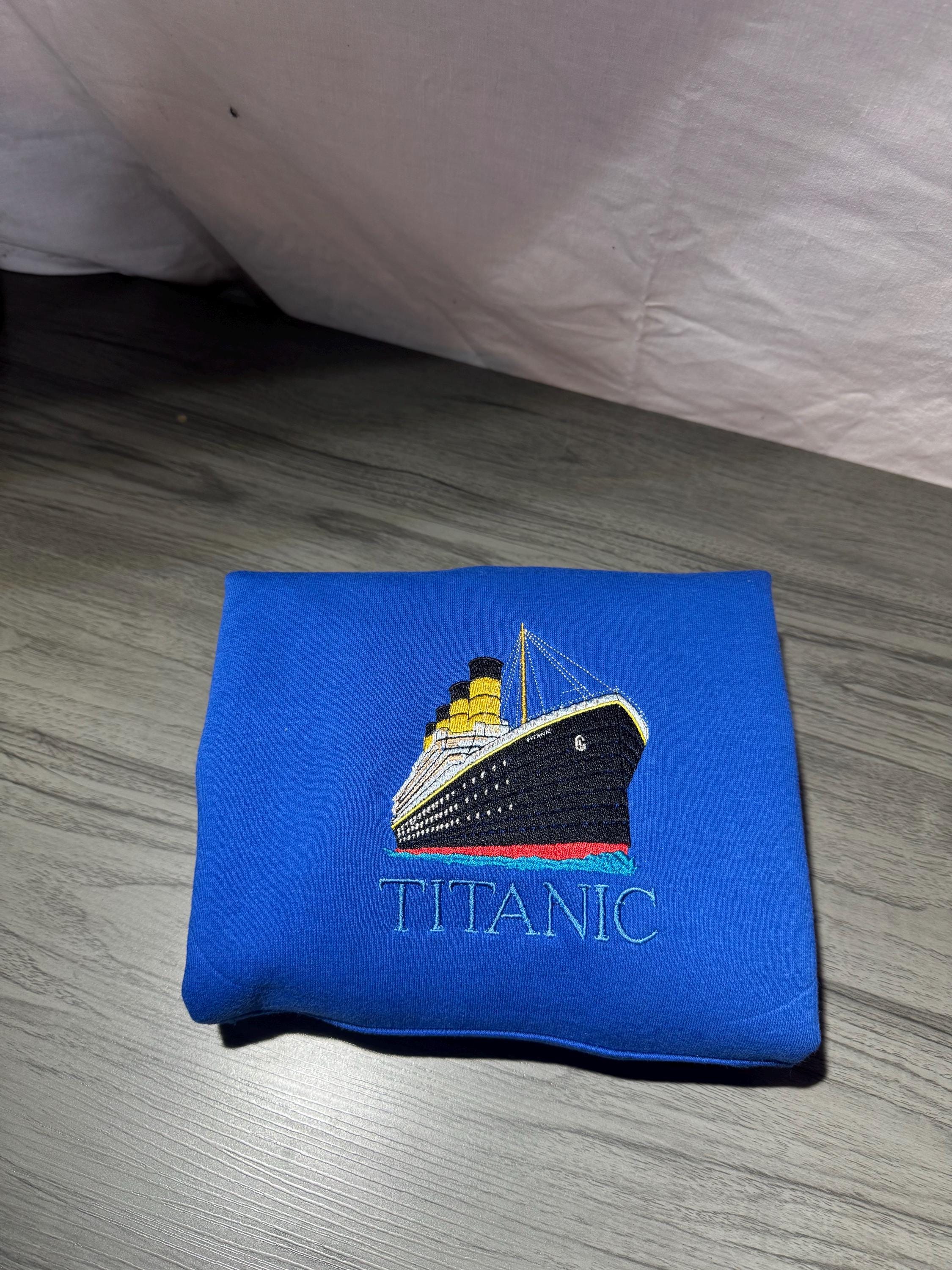 Childrens Embroidered Titanic Hoodie
