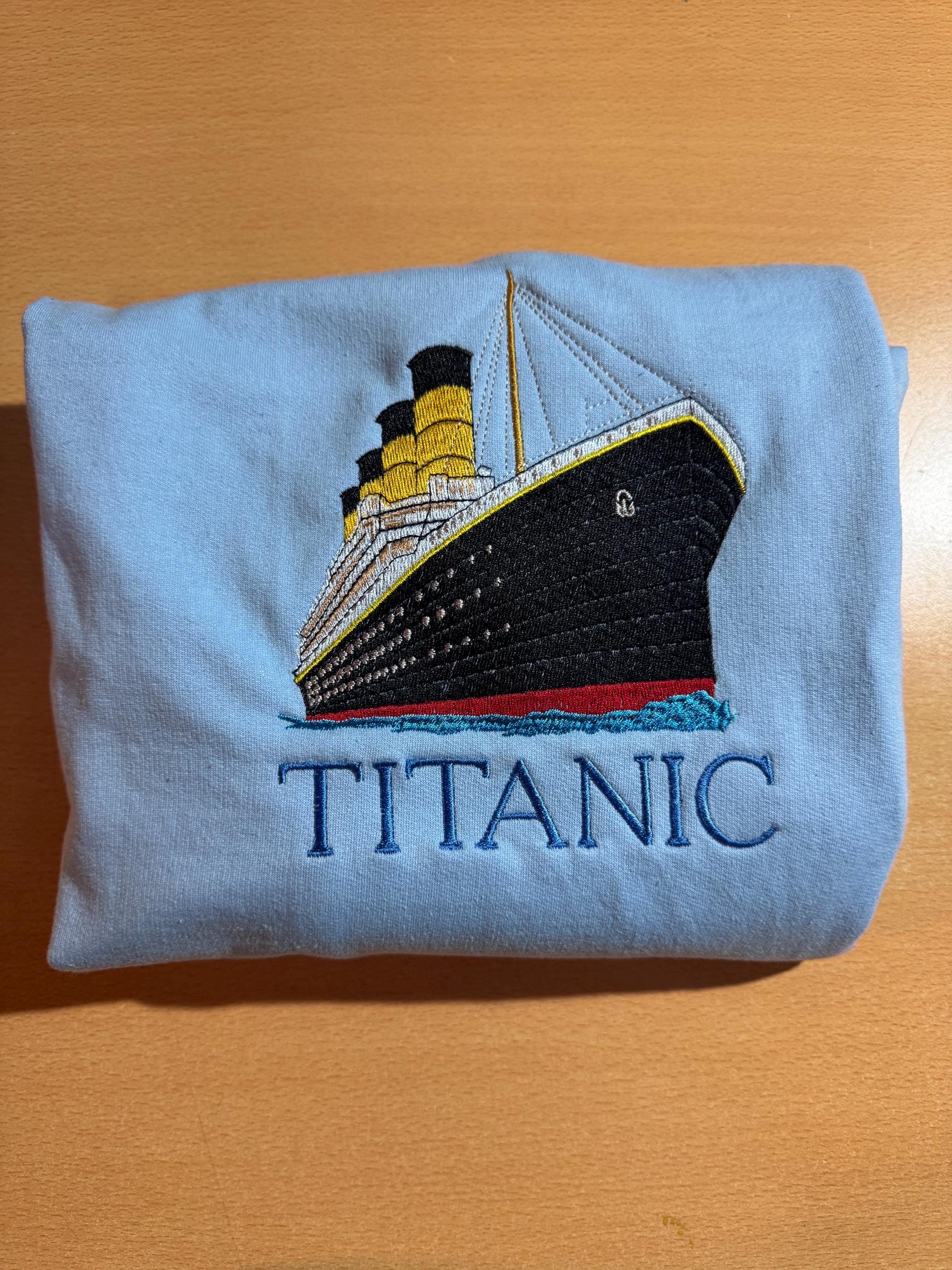 Childrens Embroidered Titanic Hoodie