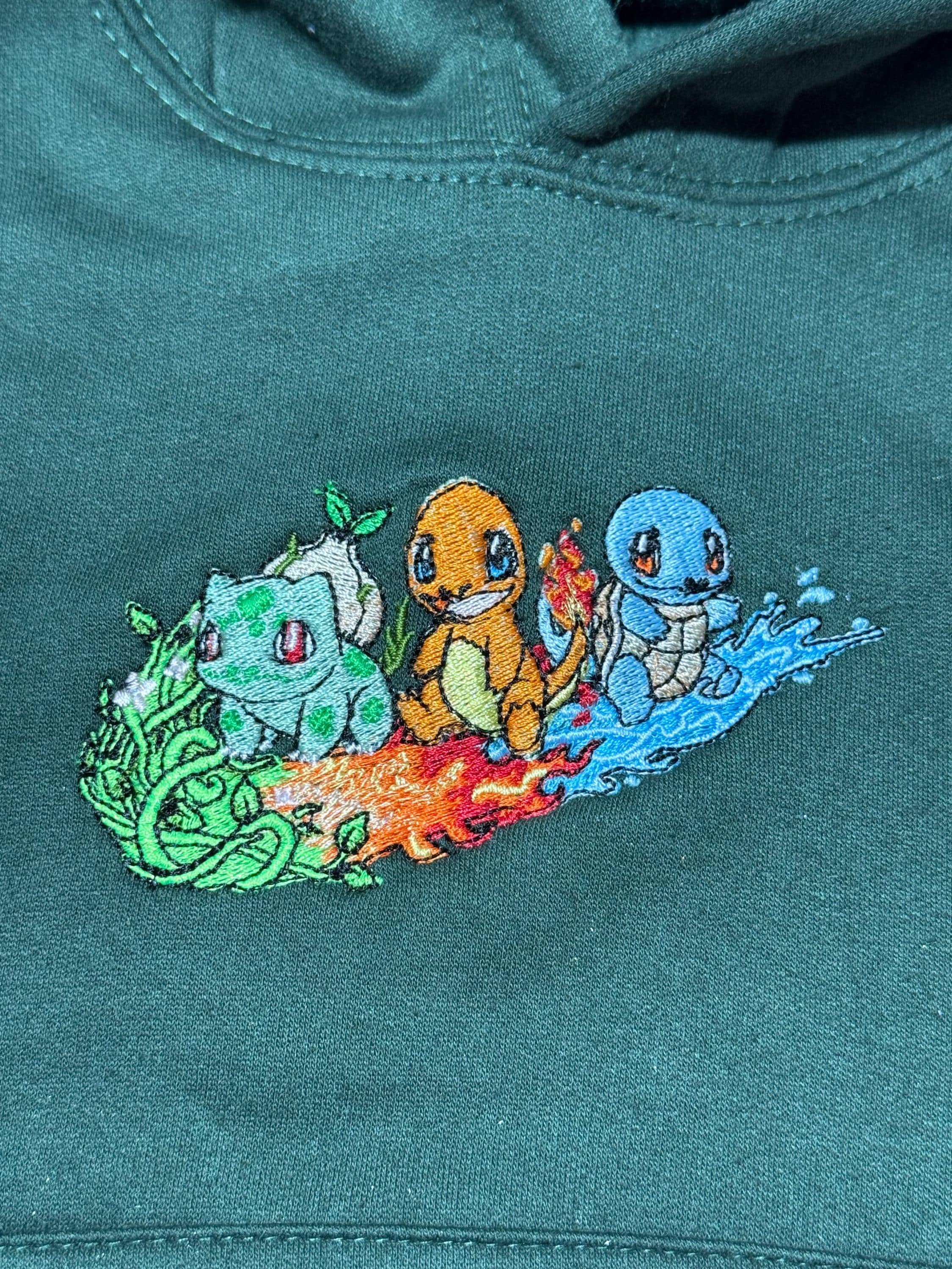 The Starters Baby Custom Embroidered Hoody - Front, Back and both Logo Designs - Adult and Children