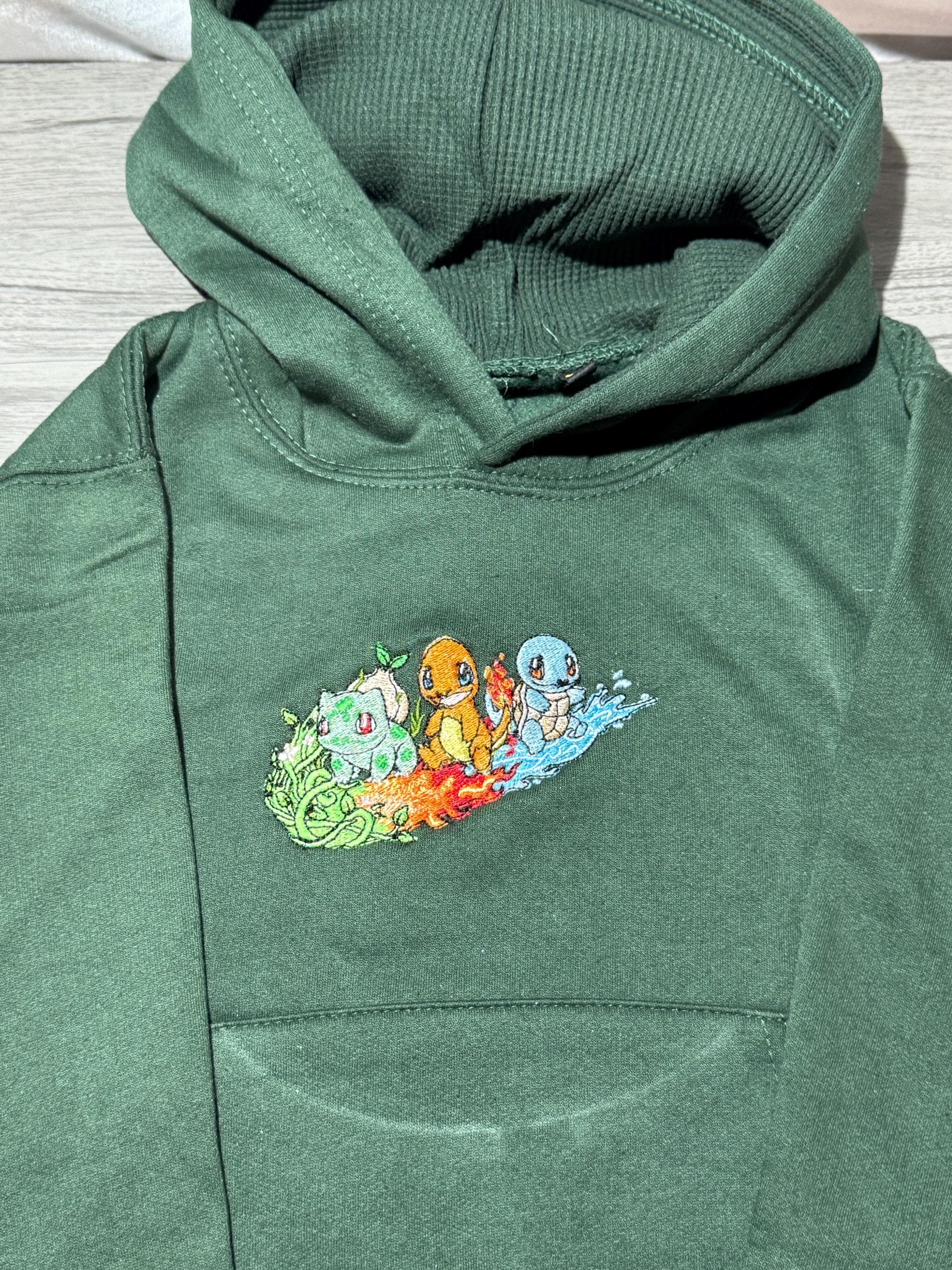 The Starters Baby Custom Embroidered Hoody - Front, Back and both Logo Designs - Adult and Children