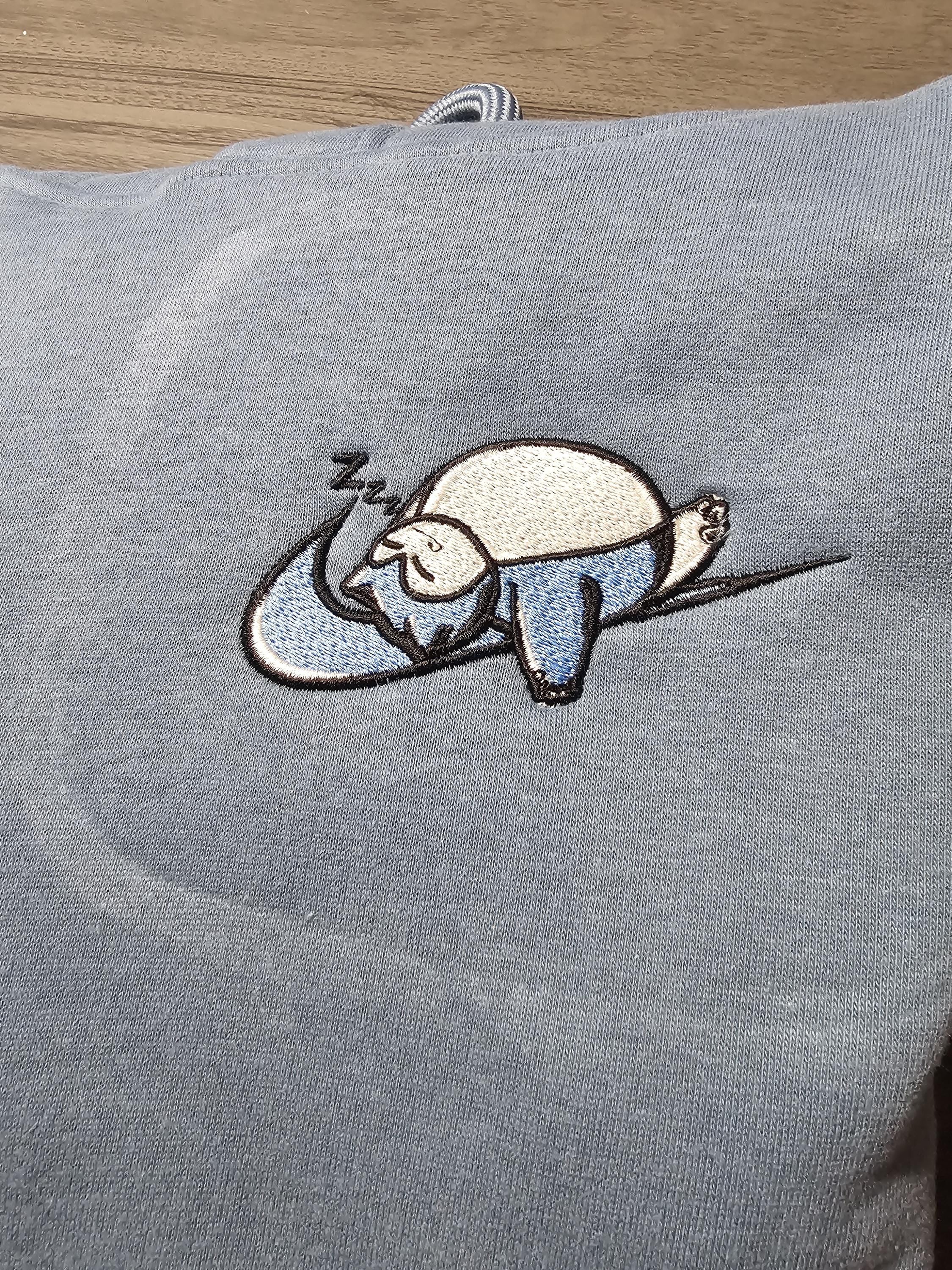 Snore Monster Custom Embroidered Hoody - Front, Back and both Logo Designs - Adult and Children