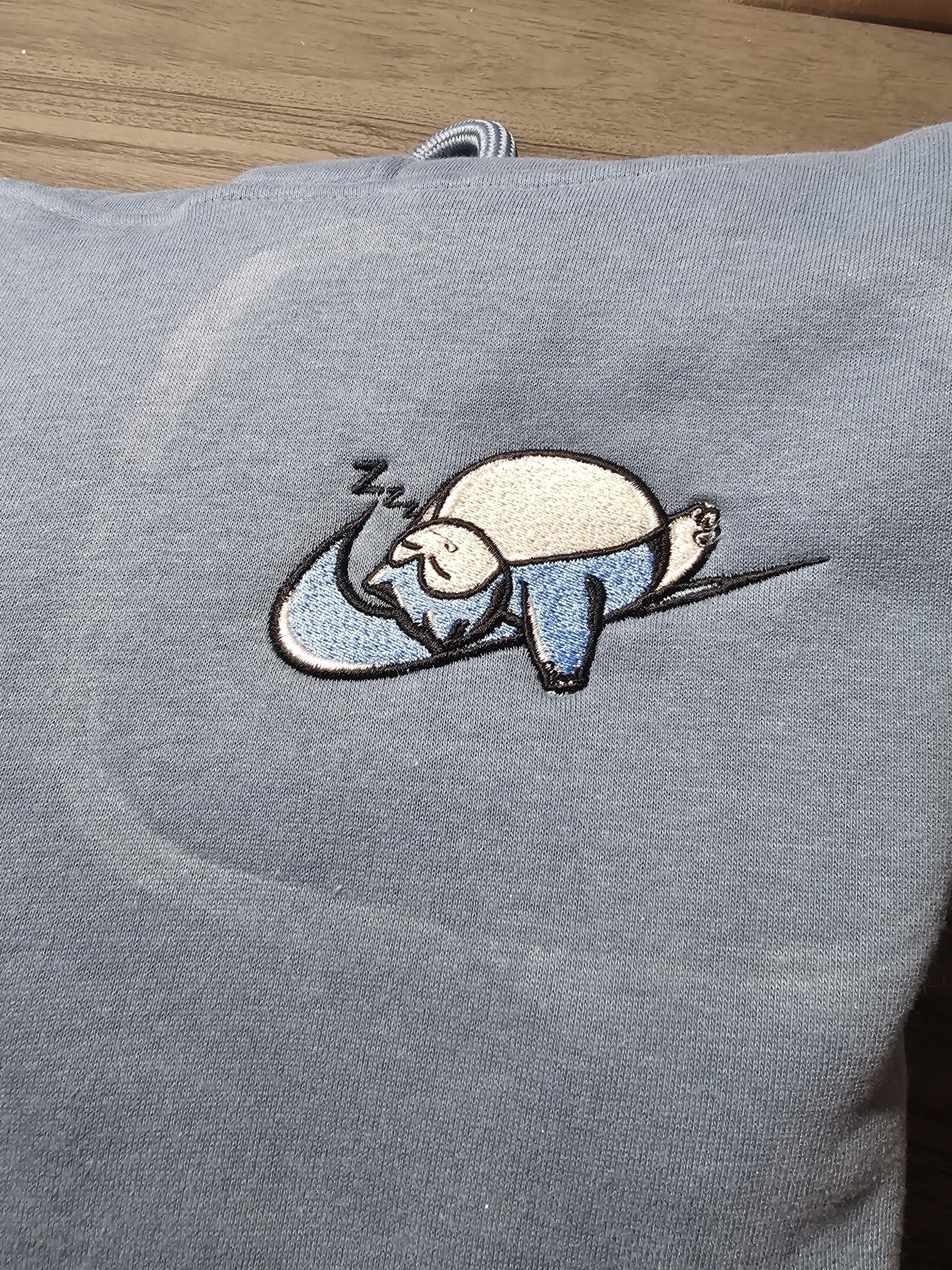 Snore Monster Custom Embroidered Hoody - Front, Back and both Logo Designs - Adult and Children